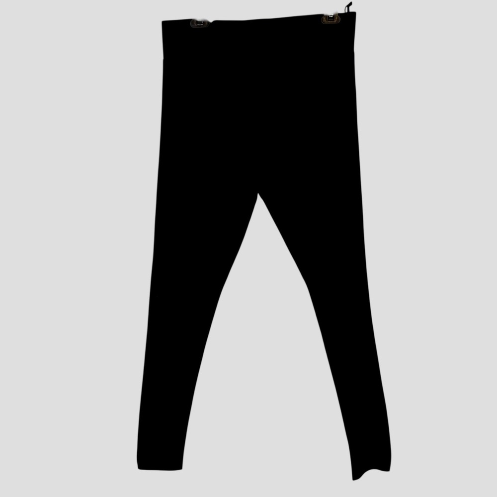 LOGO by Lori Goldstein Pull On Stretch Pants Minimalist Black Size Small Capsule